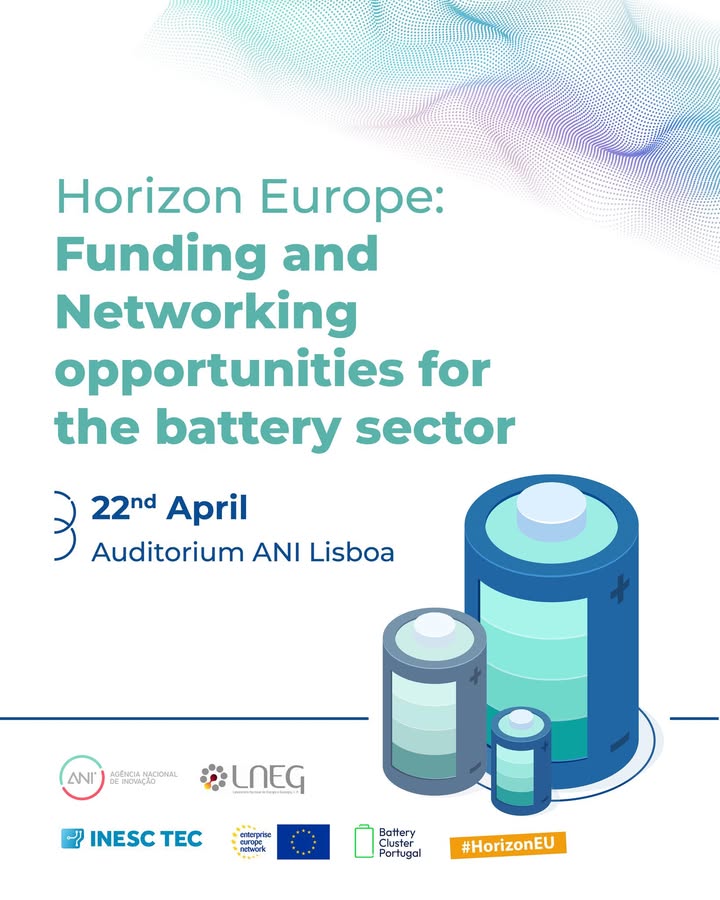 📢 Horizon Europe – Funding and Networking Opportunities for Batteries
