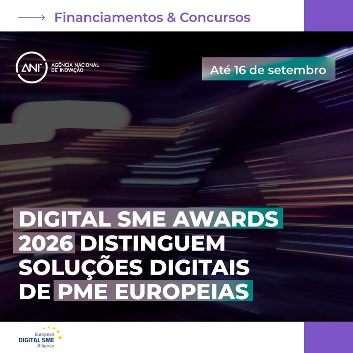 🚀 As candidaturas aos DIGITAL SME Awards 2026 já estão abertas!